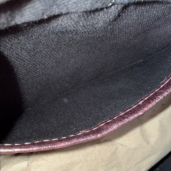 RARE Versace Metallic Pink Crossbody Bag Gold Chain CAMERA purse PERFECT SIZE! - Picture 14 of 17